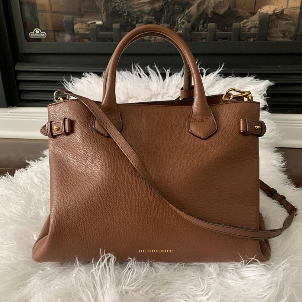 Burberry Medium Leather Banner